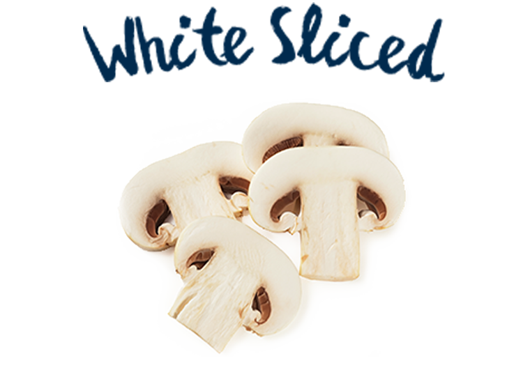 White Sliced