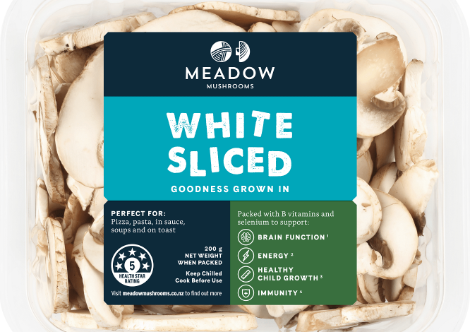 White Sliced