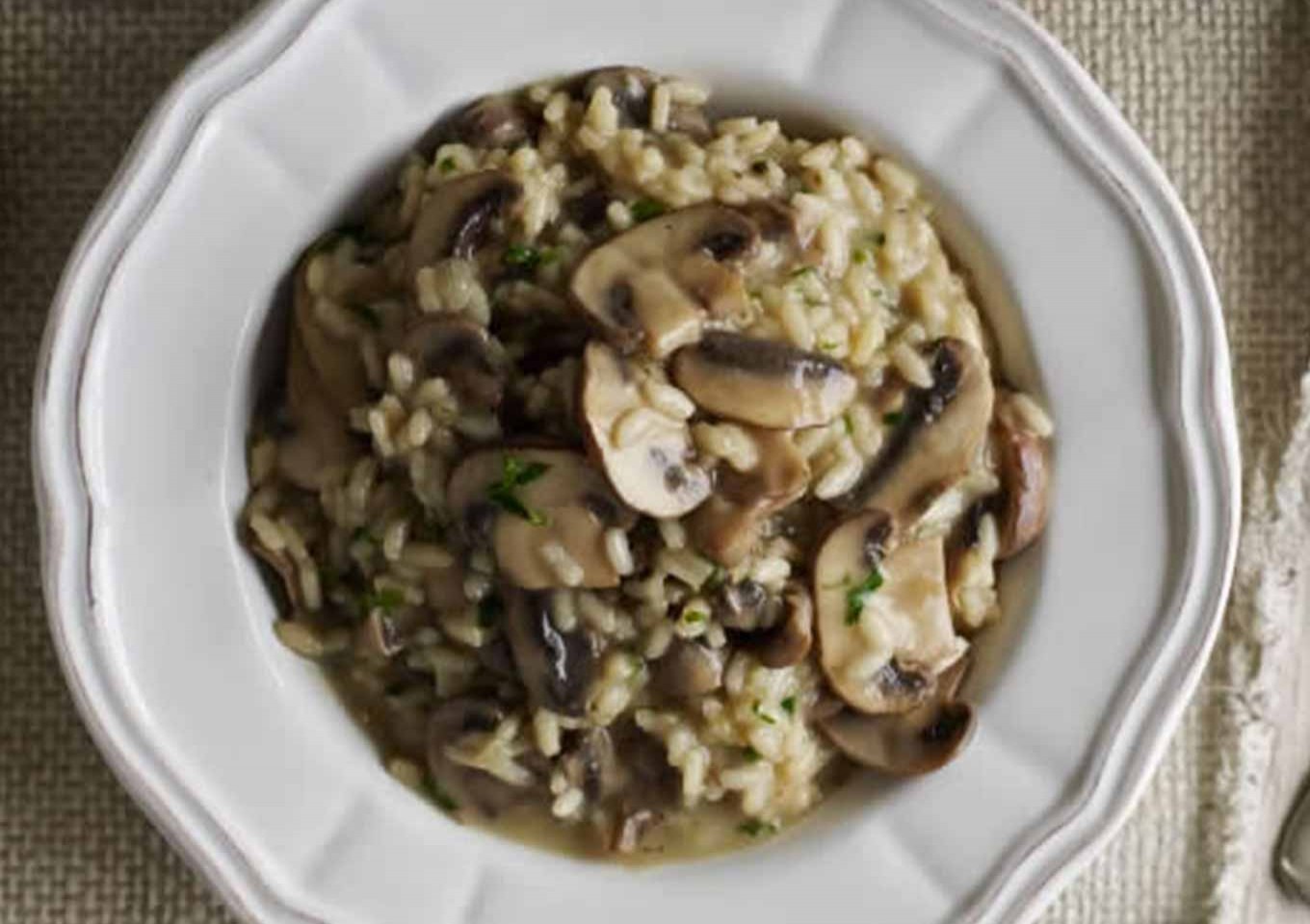 Mushroom Risotto