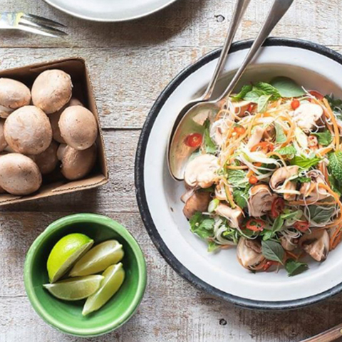 Vietnamese Mushroom Salad